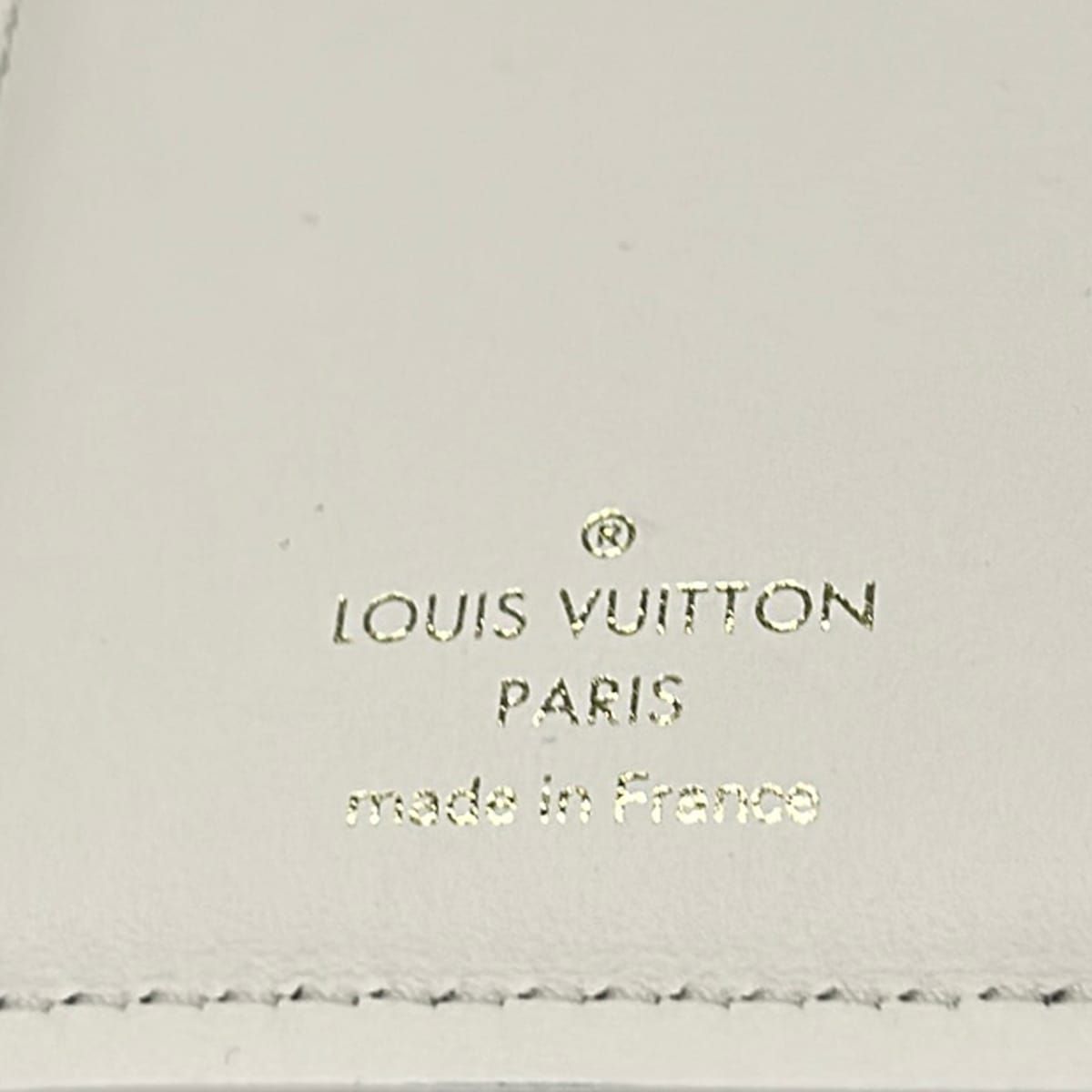 Louis Vuitton Trifold Wallet Capucines Portefeuille Compact Quartz Leather — view 5