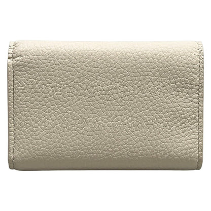 Louis Vuitton Trifold Wallet Capucines Portefeuille Compact Quartz Leather — view 2