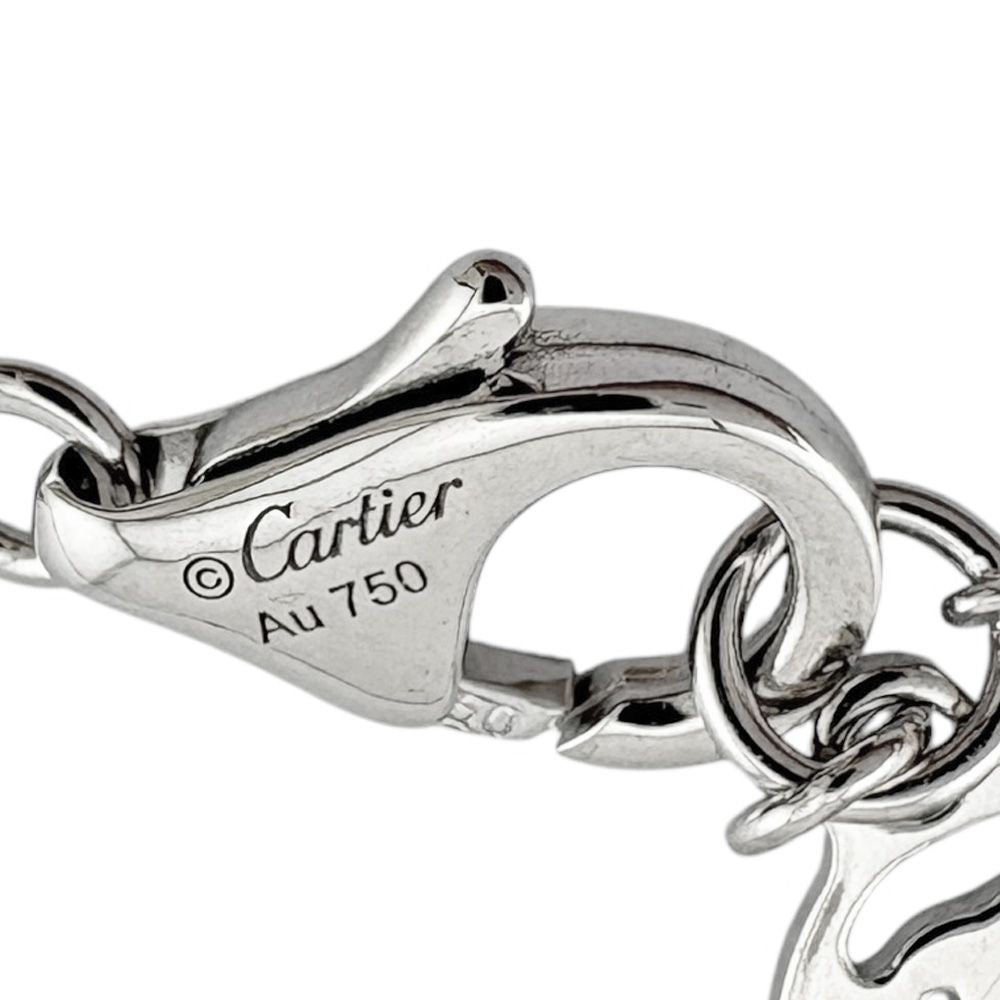Cartier d'Amour Diamant Leger Necklace 18k White Gold Diamond — view 6