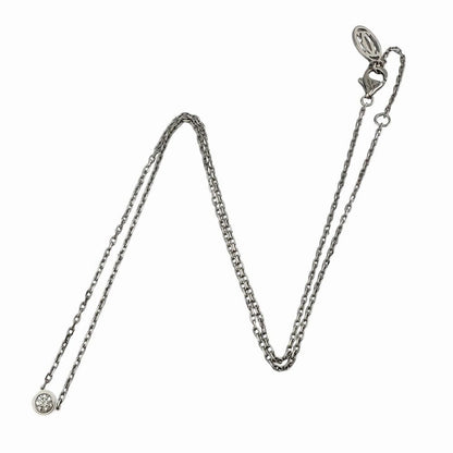 Cartier d'Amour Diamant Leger Necklace 18k White Gold Diamond — view 7