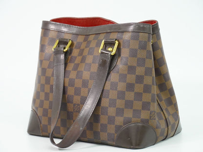 Louis Vuitton LV Hampstead PM Damier Ebene Tote Brown — view 2