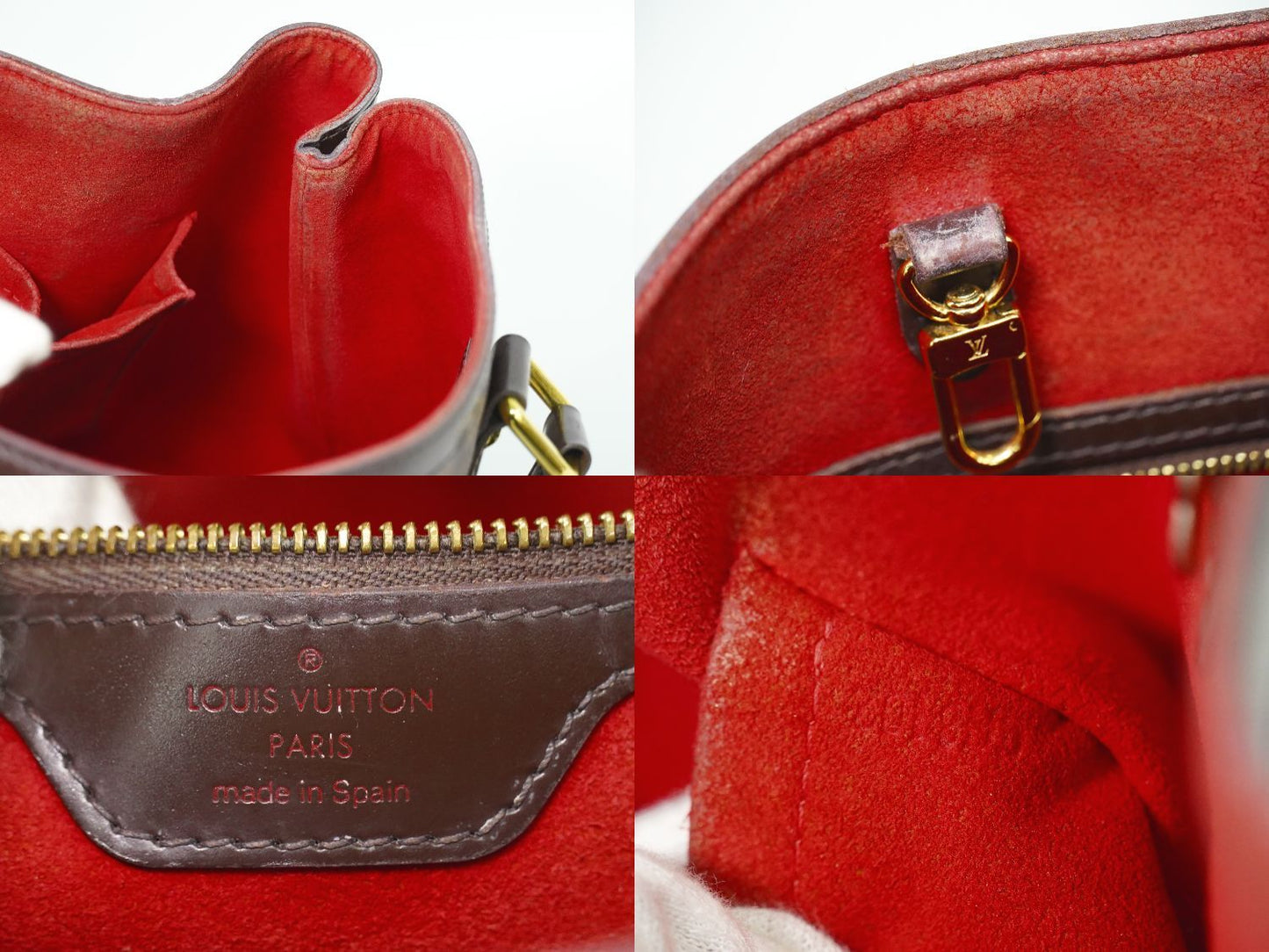 Louis Vuitton LV Hampstead PM Damier Ebene Tote Brown — view 9