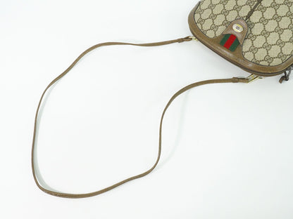 Gucci Sherry Line GG Supreme Shoulder Bag Pochette Beige Shelly — view 4