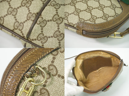 Gucci Sherry Line GG Supreme Shoulder Bag Pochette Beige Shelly — view 8
