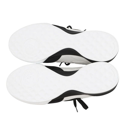 Chanel Sneakers CC Logo Quilted Leather Suede 38 Shoes White Black — view 4