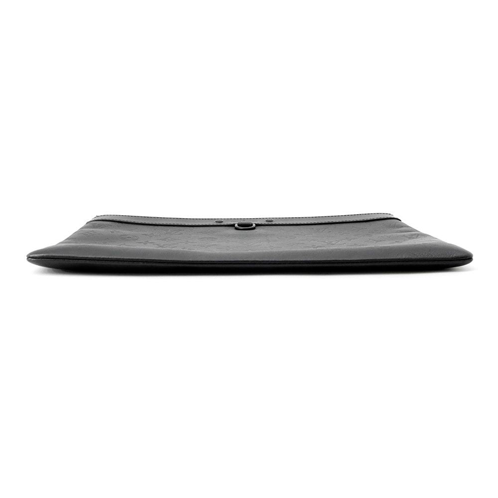 Louis Vuitton Clutch Monogram Shadow Pochette Discovery Black — view 3