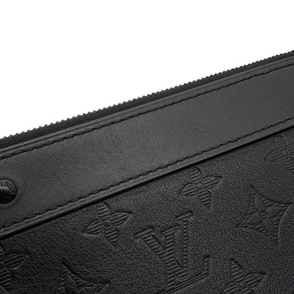 Louis Vuitton Clutch Monogram Shadow Pochette Discovery Black — view 8