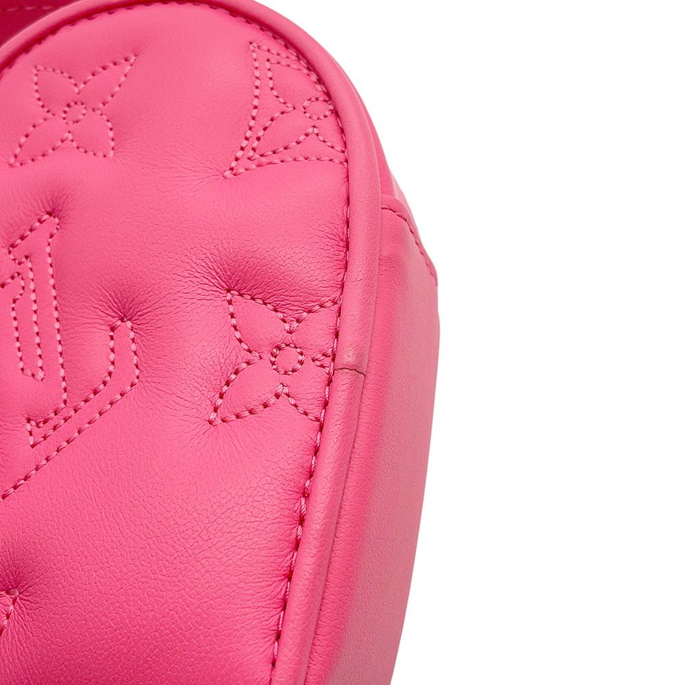 Louis Vuitton Monogram Bubble Glam Pop My LV Heart Pouch 2-Way Shoulder Bag Pink — view 7