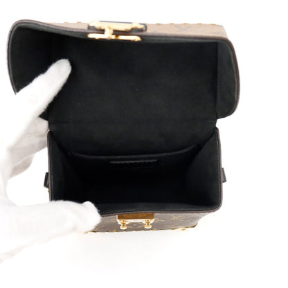 Louis Vuitton Shoulder Bag Monogram Reverse Camera Box 2-Way Black — view 7