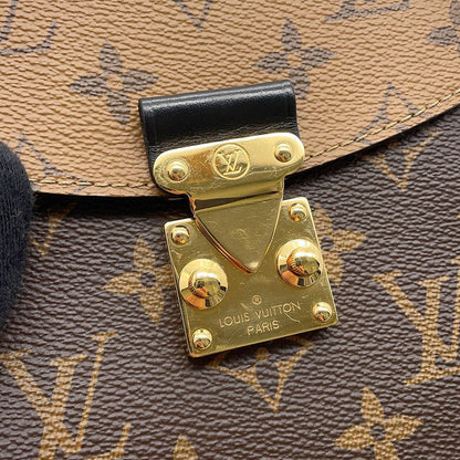 Louis Vuitton Shoulder Bag Monogram Reverse Camera Box 2-Way Black — view 8