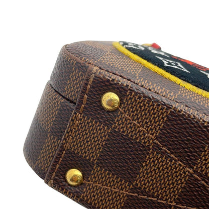 Louis Vuitton Handbag Damier Ebene LV Stories Box 2-Way Shoulder Patchwork — view 9
