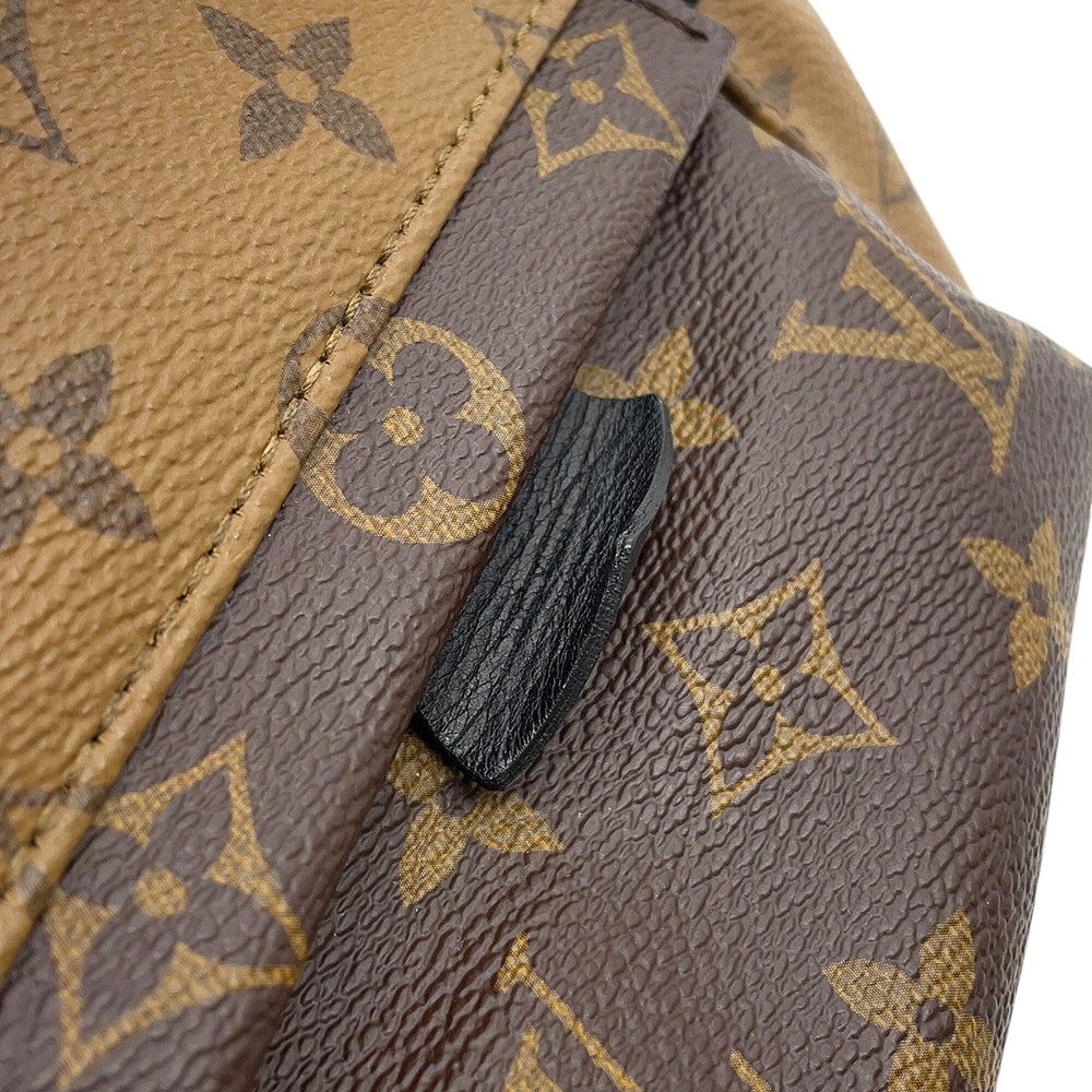 Louis Vuitton Backpack Monogram Reverse Palm Springs Mini Bag Black — view 7