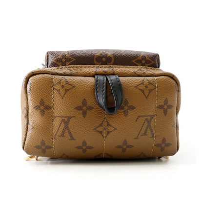 Louis Vuitton Backpack Monogram Reverse Palm Springs Mini Bag Black — view 4
