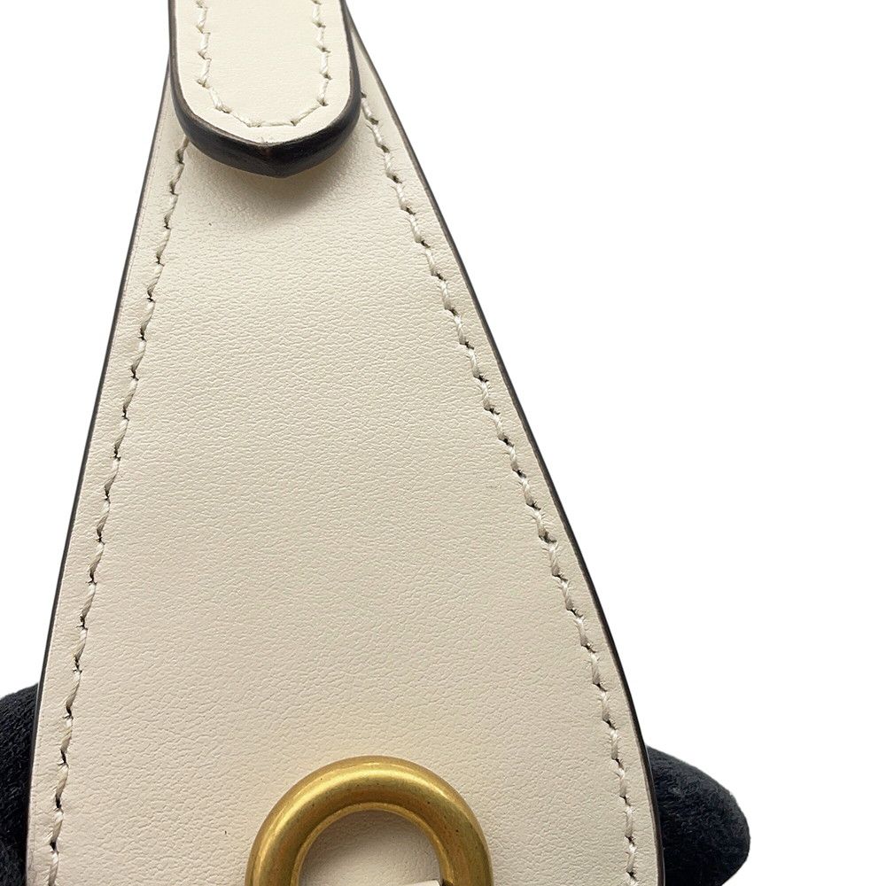 Gucci Handbag GG Marmont Half Moon Chez Blanc Quilted Bag Shoulder White — view 8