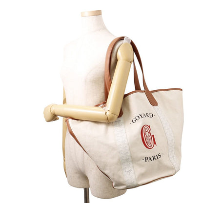 Goyard Tote Belara Reversible Canvas White — view 4