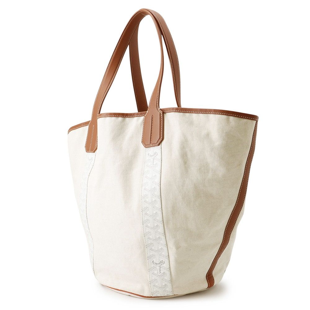 Goyard Tote Belara Reversible Canvas White — view 2