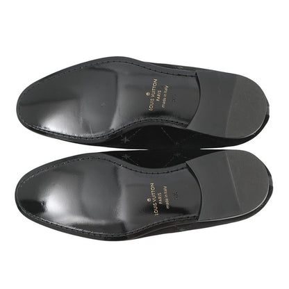 Louis Vuitton Opera Shoes LV Velour 5.5 Black — view 4