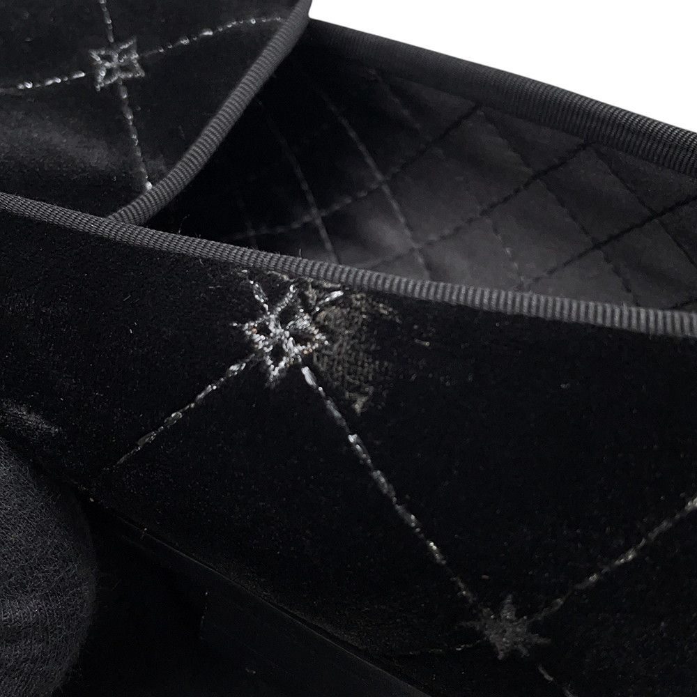 Louis Vuitton Opera Shoes LV Velour 5.5 Black — view 6