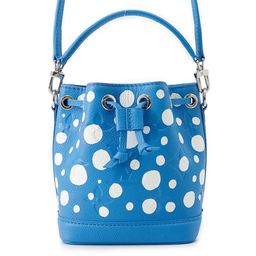 Louis Vuitton Monogram Empreinte LV Yk Nano Noe 2-Way Shoulder Bag Yayoi Kusama