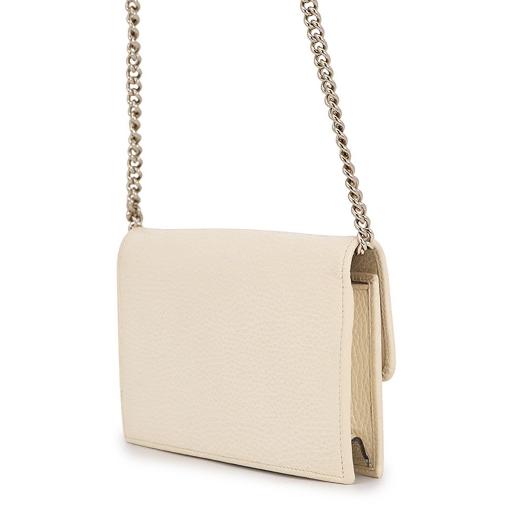 Gucci Chain Shoulder Wallet Interlocking GG Leather — view 2