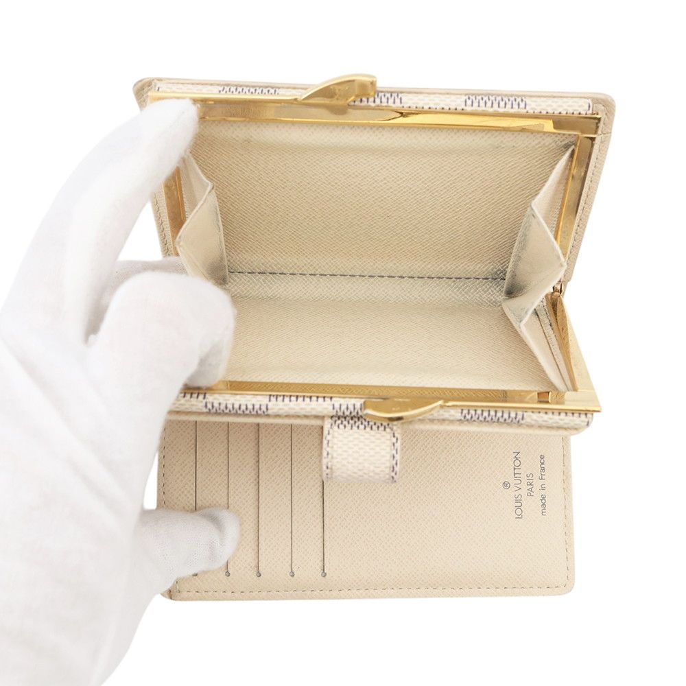 Louis Vuitton Bifold Wallet Damier Azur Portefeuille Viennois — view 6