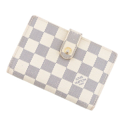Louis Vuitton Bifold Wallet Damier Azur Portefeuille Viennois