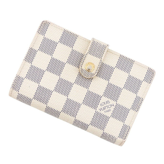 Louis Vuitton Bifold Wallet Damier Azur Portefeuille Viennois