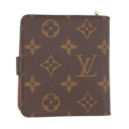 Louis Vuitton Bifold Wallet Monogram Compact Zip Vintage — view 3