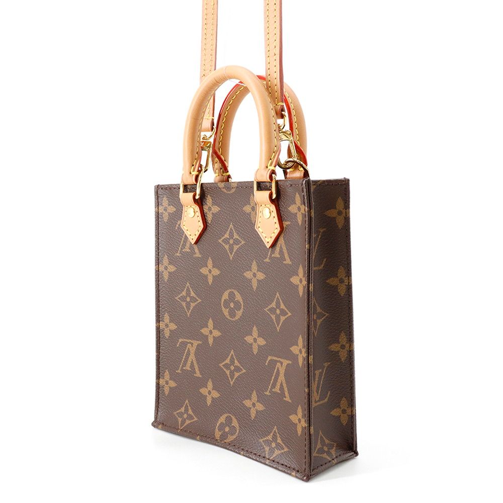 Louis Vuitton Handbag Monogram Petite Sac Plat 2-Way — view 2