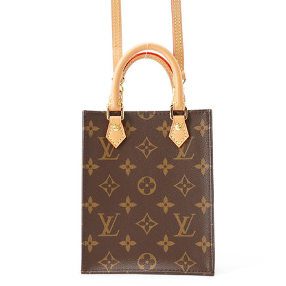 Louis Vuitton Handbag Monogram Petite Sac Plat 2-Way