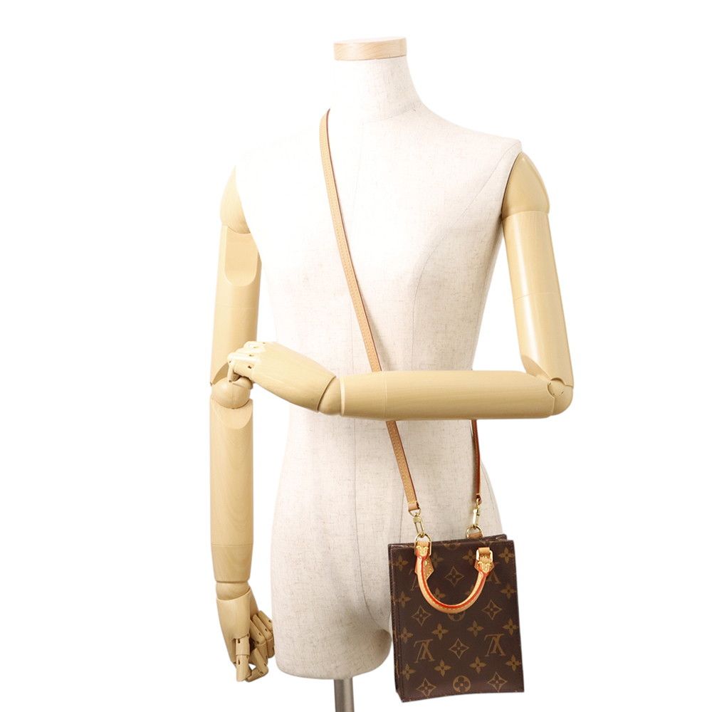 Louis Vuitton Handbag Monogram Petite Sac Plat 2-Way — view 5