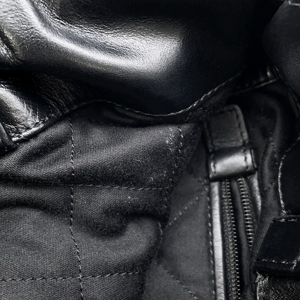 Chanel Backpack 22 Small Shiny Calfskin Black — view 8