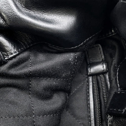 Chanel Backpack 22 Small Shiny Calfskin Black — view 8