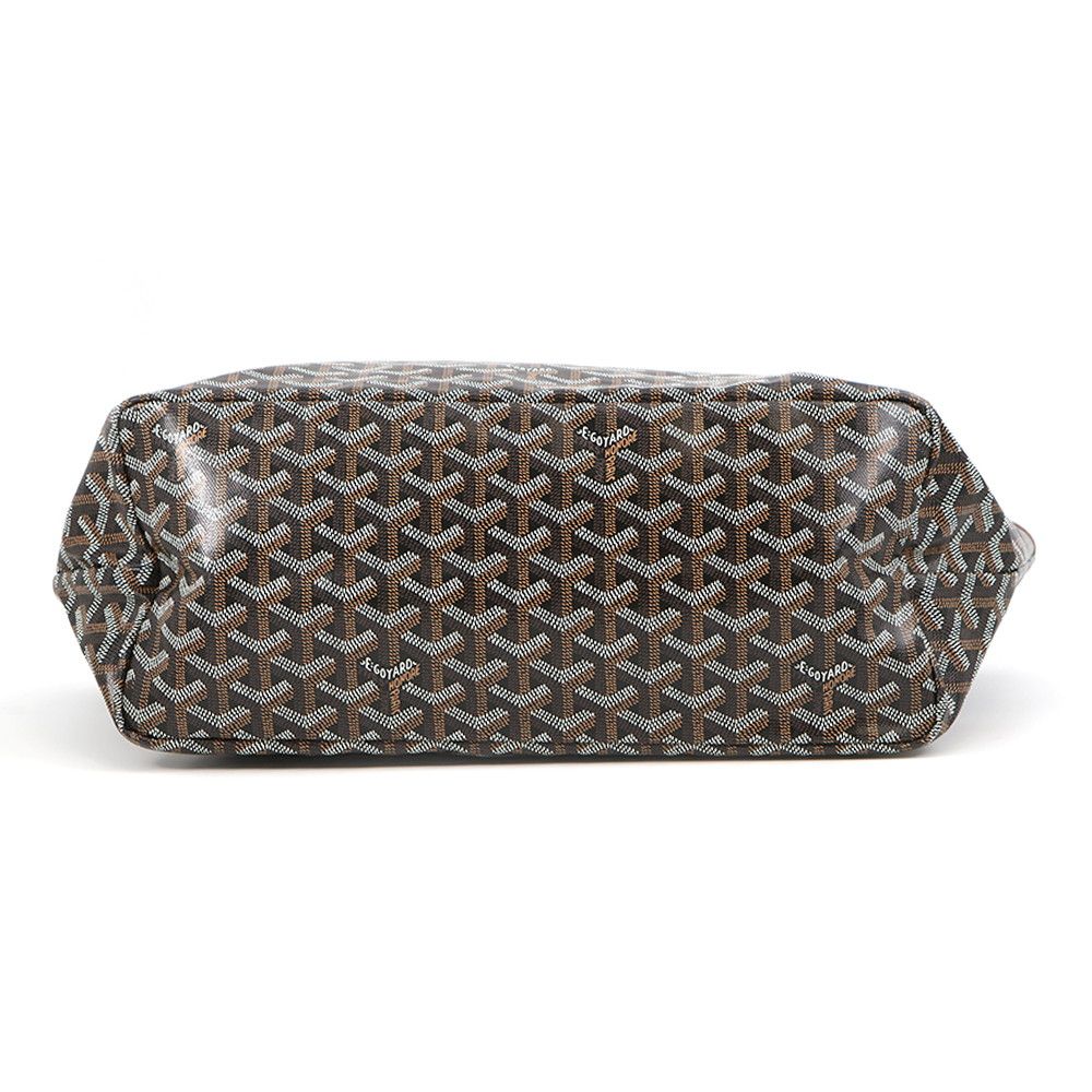 Goyard Tote Saint Louis PM Leather Black with Pouch — view 3
