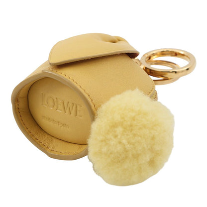 Loewe Charm Animal Bunny Leather Pouch — view 2