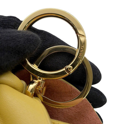 Loewe Charm Animal Bunny Leather Pouch — view 9