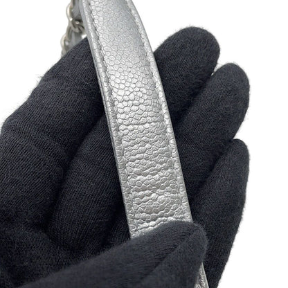 Chanel Handbag CC Logo Coco Handle Quilted Xxs Caviar Leather 2-Way — view 9