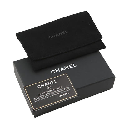 Chanel Card Case Classic Quilted CC Logo Caviar Leather Constant — view 7