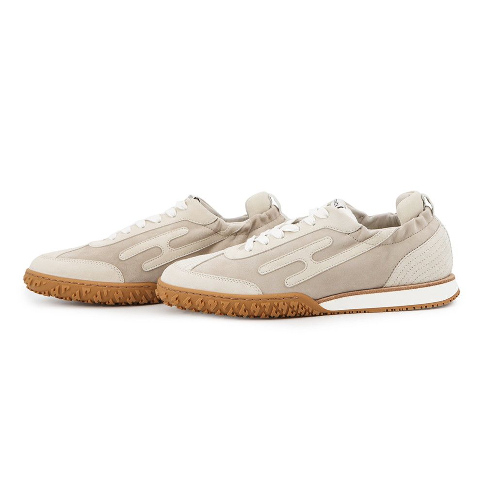 Hermes Sneakers Jet Leather Suede 37 Shoes — view 2