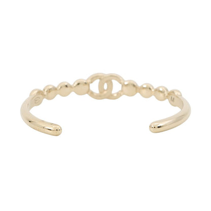 Chanel Bangle CC Logo Rhinestone M Bracelet — view 3