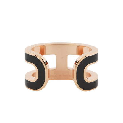Hermes Pop Black Pink Gold Earring — view 3
