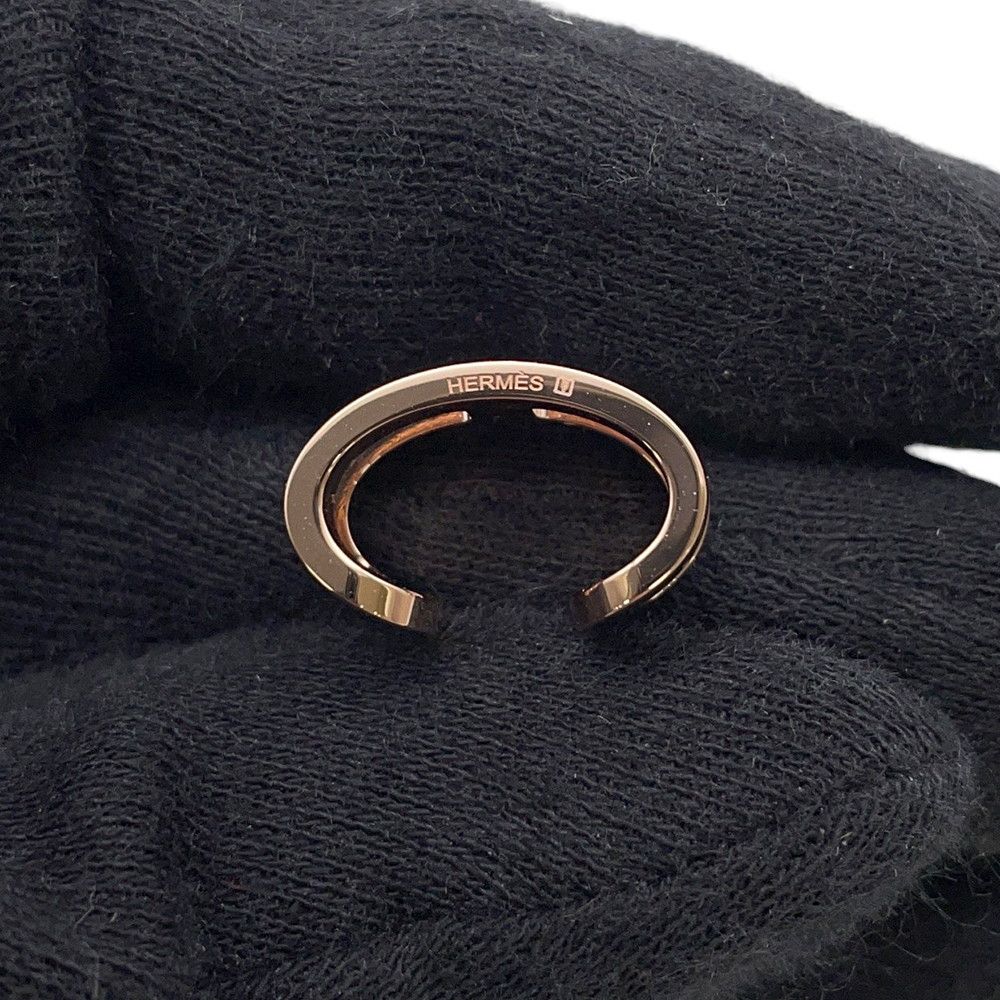 Hermes Pop Black Pink Gold Earring — view 5