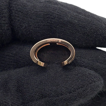 Hermes Pop Black Pink Gold Earring — view 5