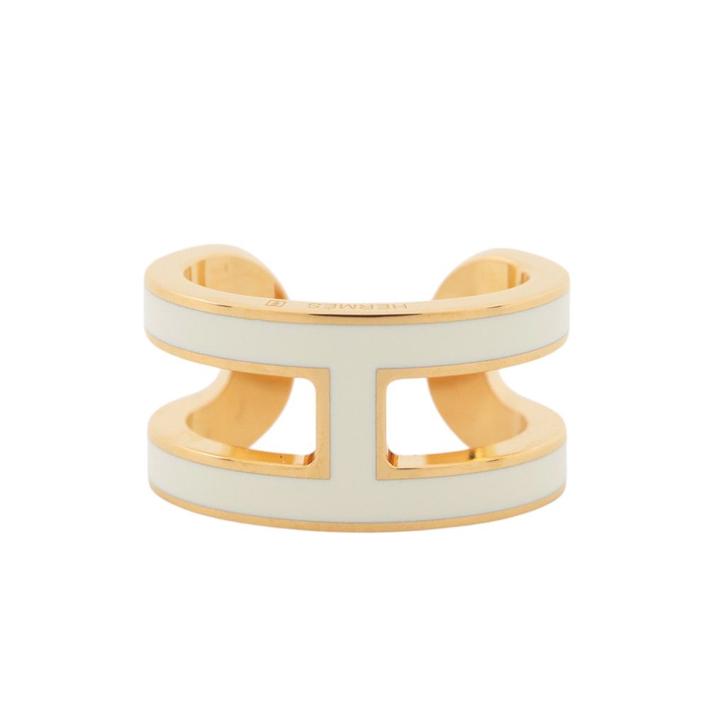 Hermes Pop White Gold Earring