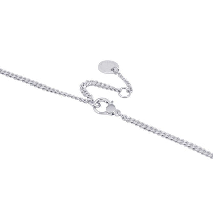 Hermes Necklace Etriviere Pendant Diamond Total 18k White Gold 42 — view 5