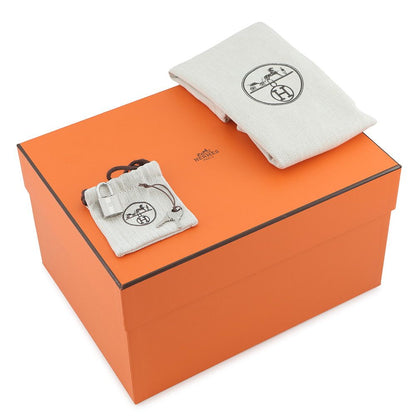 Hermes Handbag Picotin Lock PM Blue Nuit Silver Taurillon Clemence — view 7