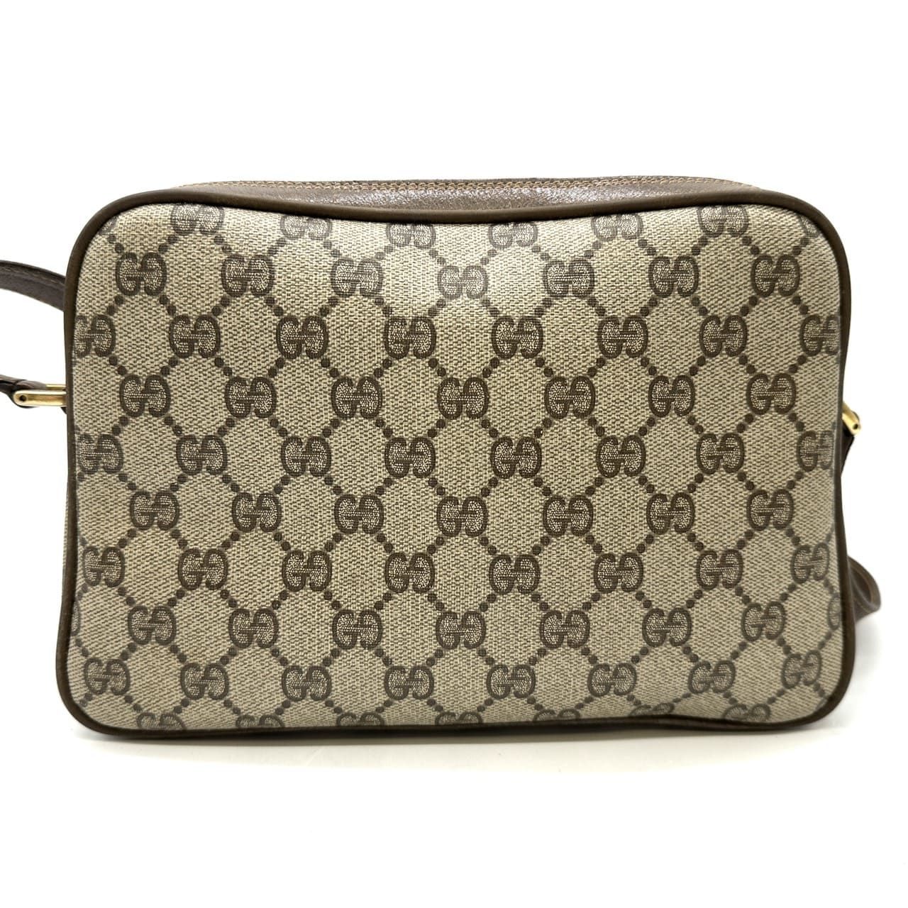 Gucci GG Supreme Sherry Shoulder Bag Leather Vintage — view 2