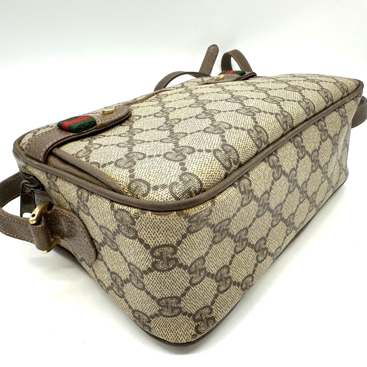 Gucci GG Supreme Sherry Shoulder Bag Leather Vintage — view 4