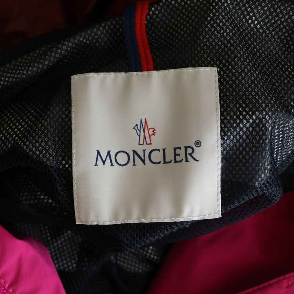 Moncler Cigue Giubbotto Sig Nylon Jacket Pink — view 7