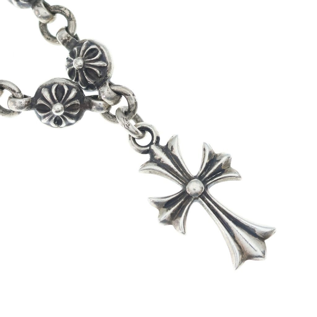 Chrome Hearts No1 Ball 1 Cross 5 Daga Tiny CH Motif Bracelet Silver — view 5
